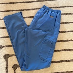 FIGS Yola Skinny Scrub Pant - Ceil Blue